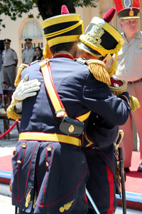 Cambio de segundo jefe en el Regimiento de Granaderos a Caballo “General San Martin”.