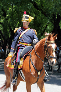 Cambio de segundo jefe en el Regimiento de Granaderos a Caballo “General San Martin”.