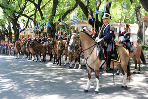 Cambio de segundo jefe en el Regimiento de Granaderos a Caballo “General San Martin”.