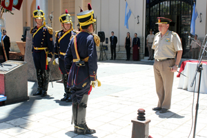 Cambio de segundo jefe en el Regimiento de Granaderos a Caballo “General San Martin”.