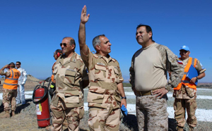 Visita del Comandante de Operaciones Terrestre del Ejército Chileno