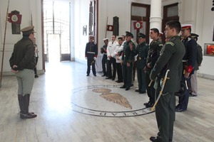 Visita de Cadetes extranjeros
