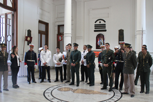 Visita de Cadetes extranjeros