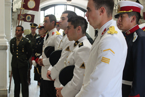 Visita de Cadetes extranjeros