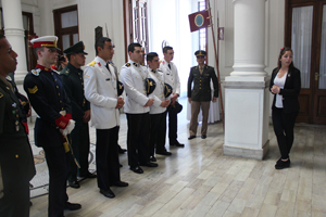 Visita de Cadetes extranjeros