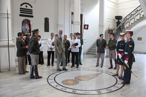 Visita de Cadetes extranjeros