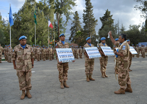 Entrega Medallas en Chipre
