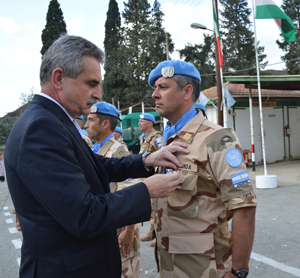 Entrega Medallas en Chipre