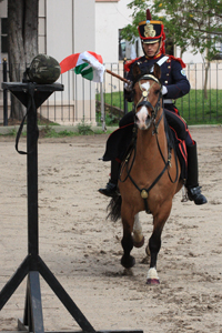 Visita del Jefe del Ejército de Italia a Granaderos