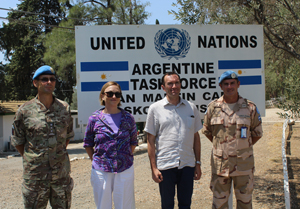 El contingente argentino visitó al Papa Francisco