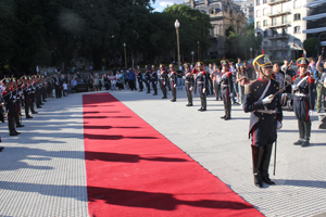 Cambio de segundo jefe en el Regimiento de Granaderos a Caballo “General San Martin”.