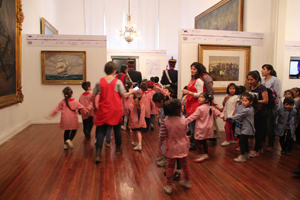 Visita de Colegios al Regimiento de Granderos
