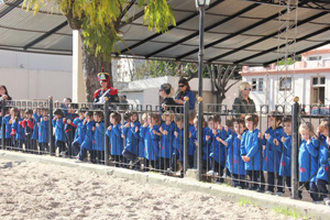 Visita de Colegios al Regimiento de Granderos