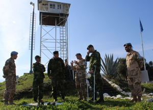Visita de la Comitiva del Centro Internacional de las Fuerzas Armadas Suecas
