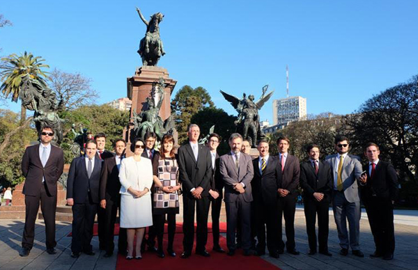 Ceremonia de Recepción de Cartas Credenciales a los nuevos Embajadores