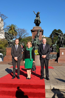 Ceremonia de Recepción de Cartas Credenciales a los nuevos Embajadores