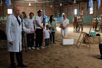 Ceremonia de Fin de Año de Equinoterapia