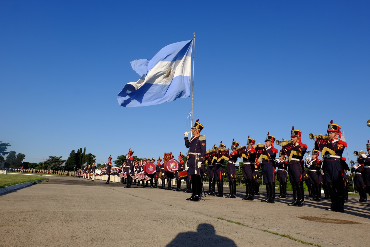ceremonia central por el dia del Servicio de Bandas "Santa Cecilia"
