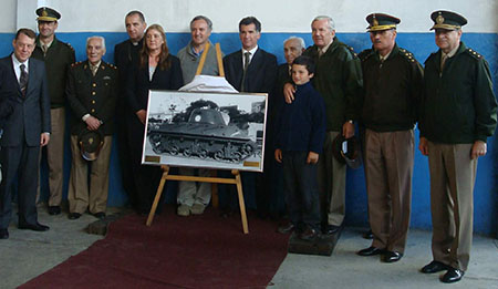 Imposición del nombre "Tanque Nahuel"