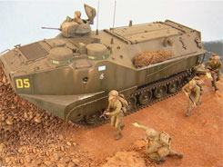 Vehículo Anfibio Oruga (VAO) LVTP-7 IMARA